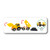 BRIO -  Wooden Construction Vehicles 5pc