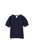 Navy Broderie Sleeve Tee