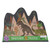Floss & Rock 80pc - Dinosaur Shaped Puzzle