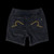 Navy Washed Cord Shorts