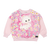 White Kitten Sweatshirt - Teen