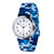 EasyRead 12/24 Hour Time Teacher Watch - Blue Camo Strap with White Face