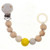 Hess-Spielzeug - Soother Chain Natural Yellow