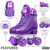 Crazy Skates - Glitter Pop Size Adjustable Roller Skates - Purple