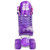 Crazy Skates - Glitter Pop Size Adjustable Roller Skates - Purple