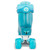 Crazy Skates - Glitter Pop Size Adjustable Roller Skates - Teal