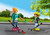 Playmobil  - Duo Pack - Mother with Child playing Roller Hockey | 72109