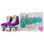 Crazy Skates - Glam Size Adjustable Roller Skates - Purple