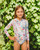 Minihaha - Allegra White Long Sleeve Sunsuit (sizes 3-8)