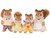 Sylvanian Families- Walnut Squirrel Family