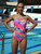 Amanzi - Girls Proback One Piece Swimmers - Prism Pulse