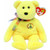 TY Original Beanie Babies - Peace II the Yellow Bear