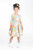 Rock Your Baby - Rainbows and Flowers Mabel Waisted Dress (sizes 2-7)