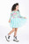 Rock Your Baby - Blue Garden Circus Dress (sizes 8-10)