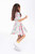 Rock Your Baby - Pink Garden Mabel Waisted Dress (sizes 8-12)