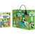 Sassi Travel, Learn and Explore - Puzzle and Book Set - Endangered Species of the Planet, 205 pcs
