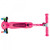 Globber - GO UP SPORTY Lights Scooter - Fuchsia Pink/ Dark Pink