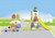 Playmobil Junior - Adventure Tower with Ice Cream Booth 71326