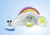 Playmobil 1.2.3 & Disney -  Mickey Mouse's & Minnie Mouse's Cloud Home 71319