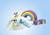 Playmobil 1.2.3 & Disney -  Mickey Mouse's & Minnie Mouse's Cloud Home 71319
