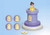Playmobil 1.2.3 & Disney - Belle's Play Tower with Sound 71458