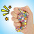 Crazy Aaron's  Thinking Putty -  Poke'n Dots Popp'n - 4" Tin