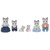 Sylvanian Families - Fisher Cat Family