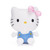 Hello Kitty Classic Plush - Blue 25cm