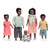 Lundby Doll's House - Billie Family Doll Set