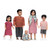 Lundby Doll's House - Jamie Family Doll Set