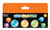 Sensory Sprouts - Galaxy Glitter Balls Orange
