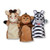 Melissa & Doug - Safari Puppet Set - 6pc