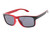 Freckles Sunglasses - Wayfarer Spiderweb Red
