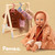 Djeco - Pomea Collection - Doll's Clothing Rack with Hangers