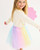 Rock Your Baby - Unicorn Flags Long Sleeve CIRCUS Dress Rock Your Baby - Unicorn Flags Long Sleeve CIRCUS Dress