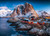 Ravensburger 1000pc - Village on Lofoten Islands Puzzle