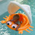 Sunnylife Baby Float - Sonny the Sea Creature Neon Orange Sunnylife Baby Float - Sonny the Sea Creature Neon Orange