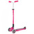 Globber MASTER Scooter with Lights - Fuschia Pink