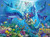 Ravensburger 200pc- Underwater Paradise Glow in the Dark Puzzle **Minor Box Damage**