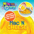 Crazy Aaron's  Thinking Putty - Mac & Cheese - Mix It 4" Tin