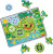 Melissa & Doug -  Wooden Animal Chase Gear Puzzle