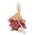 Kaloo - Signature Plume Musical Rabbit Burgundy 17cm