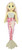 Cotton Candy - 45cm MIA Iredescent Flip Sequined Tail Mermaid
