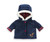 Corolle en Fêtes navy hooded coat for 30cm Mon Premier Corolle baby dolls