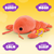 ZURU - Hug-a-Lumps Weighted Fluffy Plush Medium 1.3Kg - Lenny The Lobster