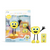 Glo Pals Character Alex yellow light-up sensory toy with reusable water activated cubes