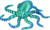 Assorted colourful 3D printed articulated octopus figures with flexible tentacles in display box for sensory and collectible play.
