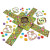 Orchard Toys Troll in a Hole double-sided board game featuring colourful trolls, mushrooms and fun educational gameplay for kids.