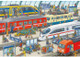 Ravensburger 2x24pc - Busy Train Station Puzzle