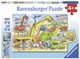 Ravensburger 2x24pc - Hard At Work Puzzle